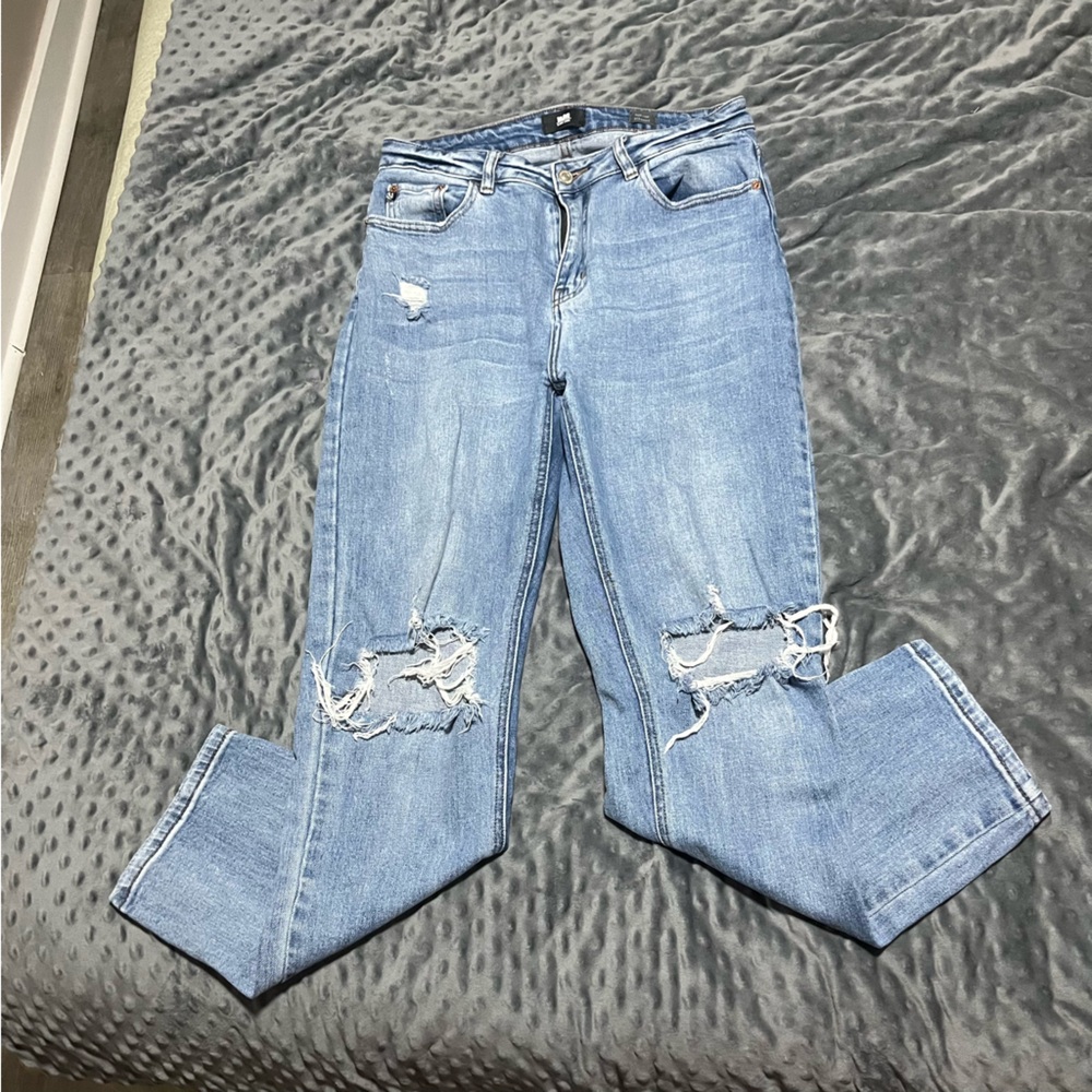I&M Black Label High Rise Straight Jeans